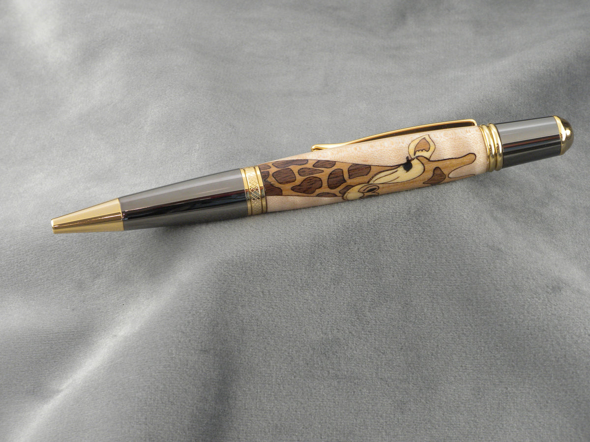 Giraffe Inlay Pen