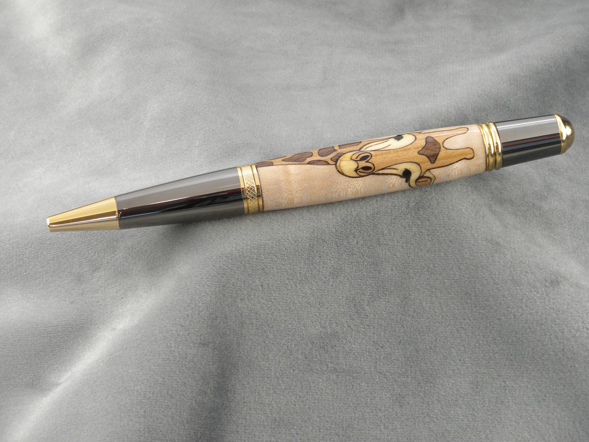 Giraffe Inlay Pen