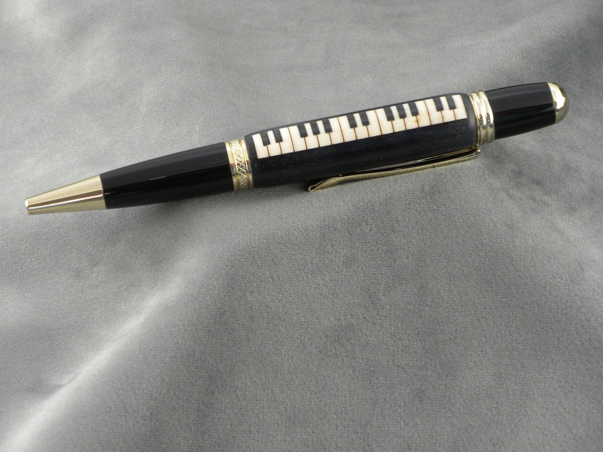 Piano Keys Inlay Pen