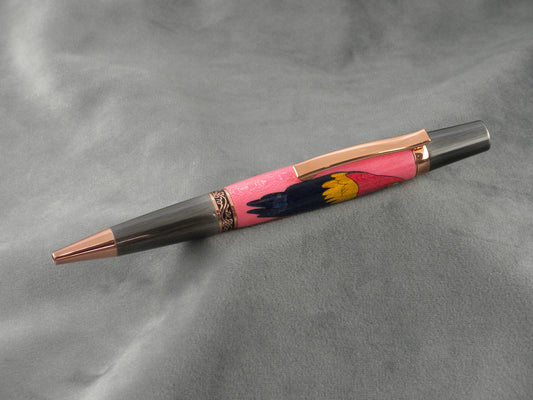 Parrot Inlay Ink Pen