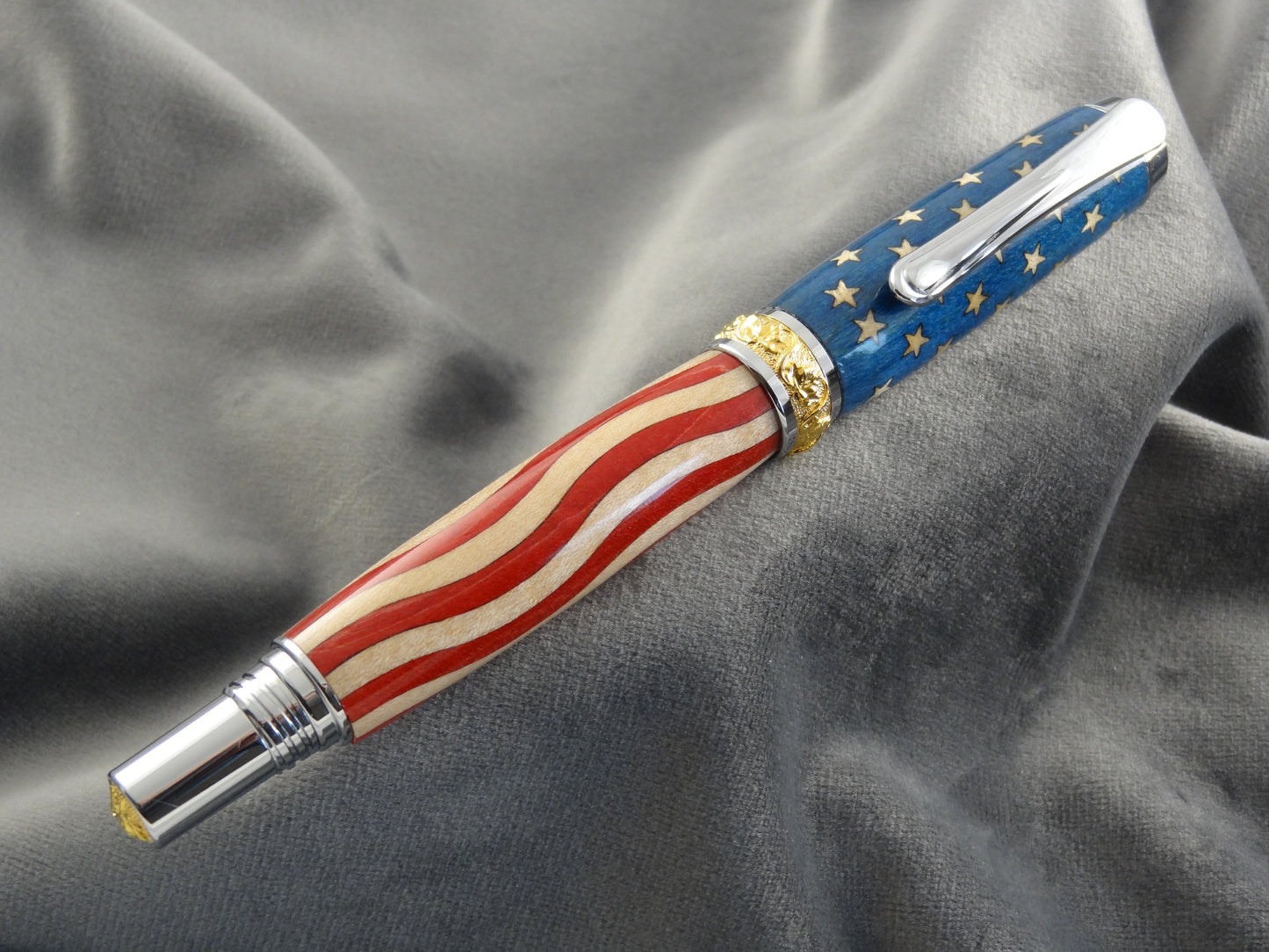 Star & Stripes Rollerball Ink Pen