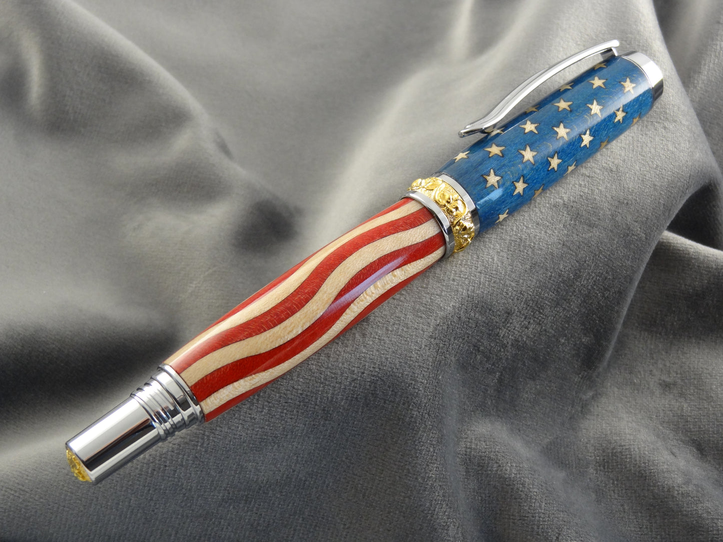 Star & Stripes Rollerball Ink Pen