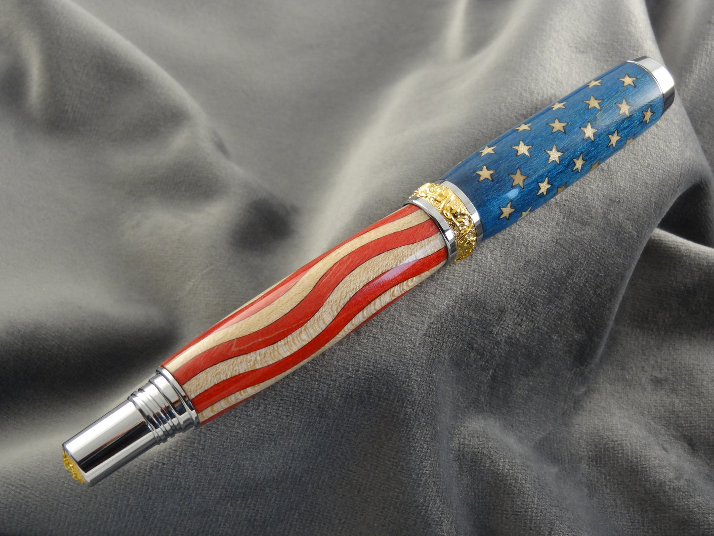 Star & Stripes Rollerball Ink Pen