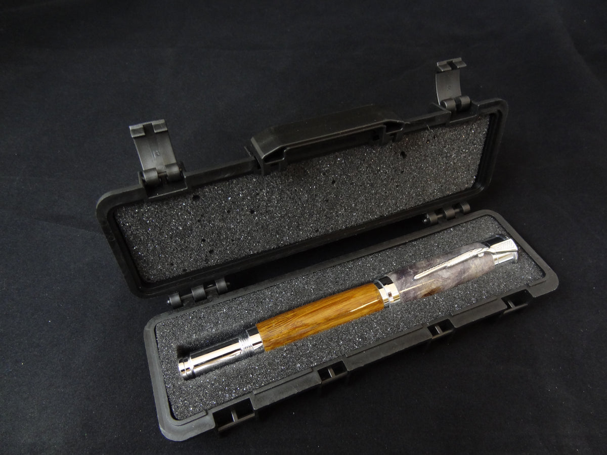Macassar Ebony Over Under Ink Pen