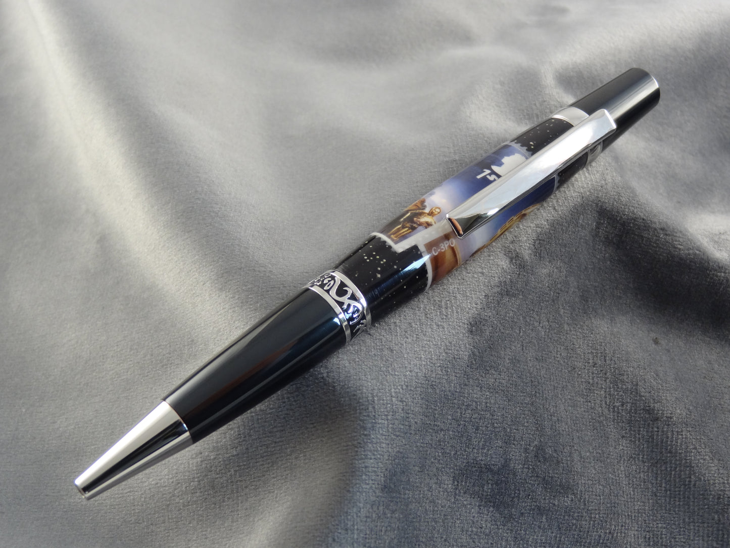 Star Wars CP3O Stamp Ink Pen with COA