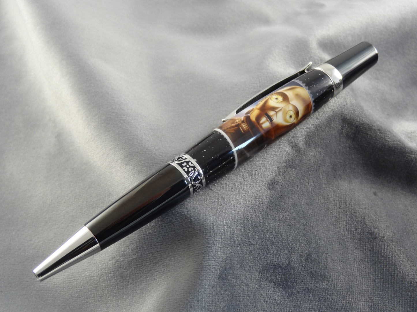 Star Wars CP3O Stamp Ink Pen with COA