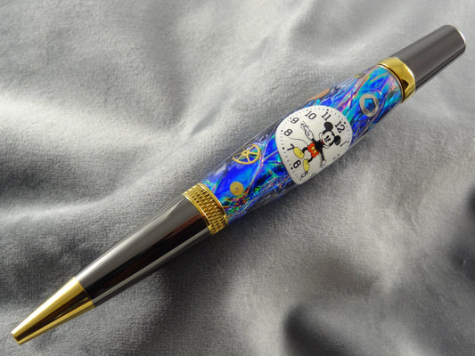 Mickey Mouse Watch Parts Ink Pen