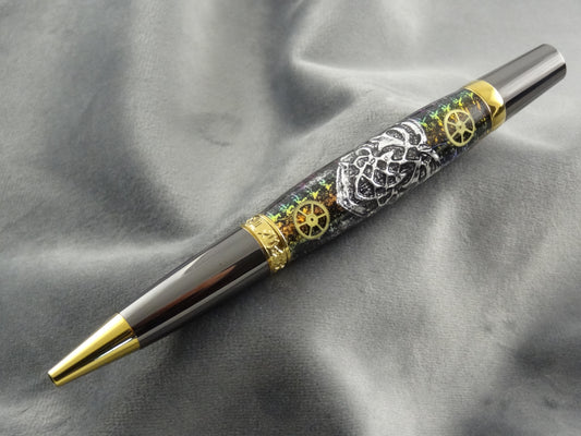 Zodiac Metalworks Gears Ink Pen