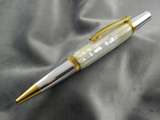 Abalone White Sea Shell Ink Pen