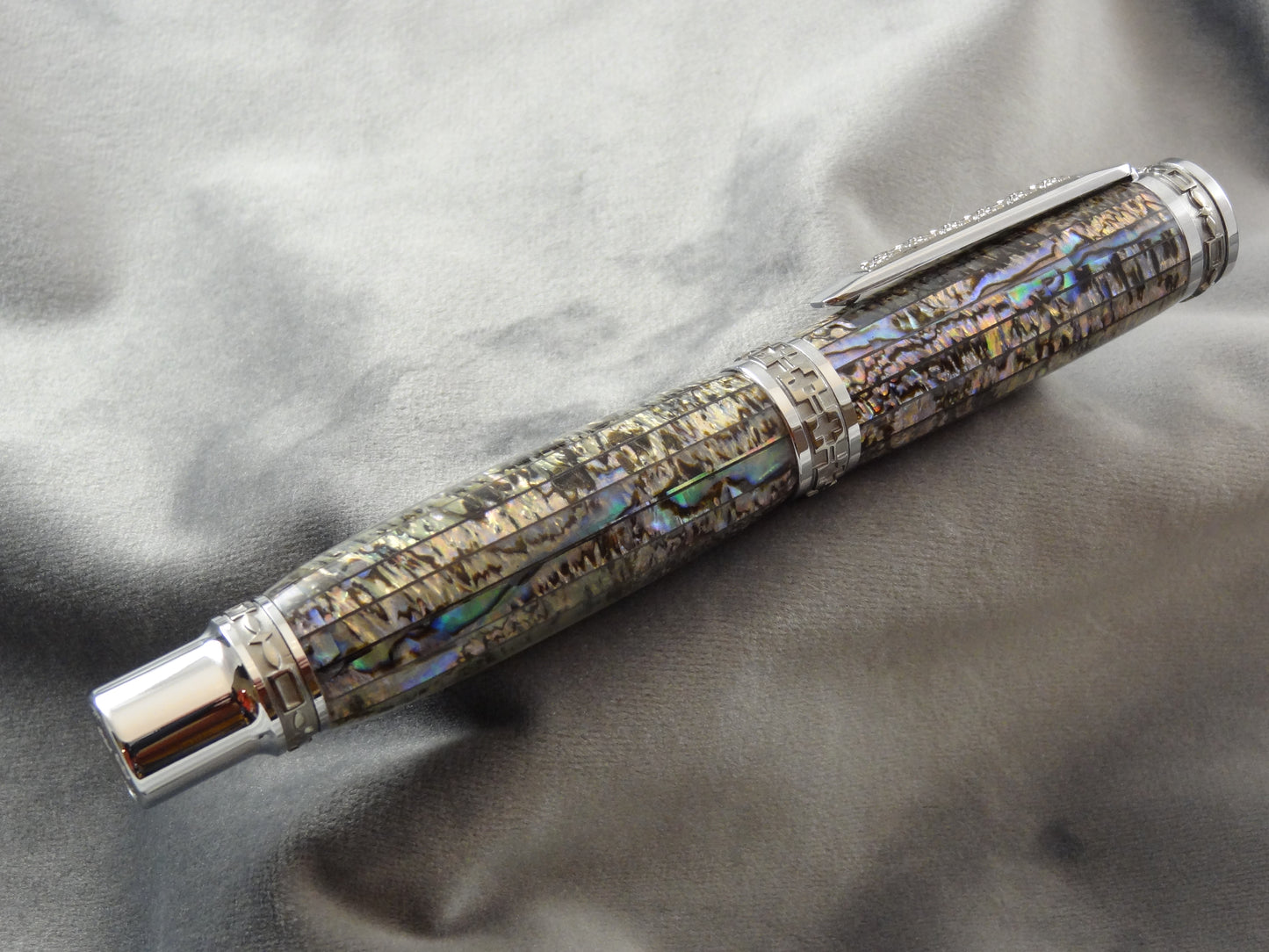 Abalone Paua Shell Rollerball Ink Pen