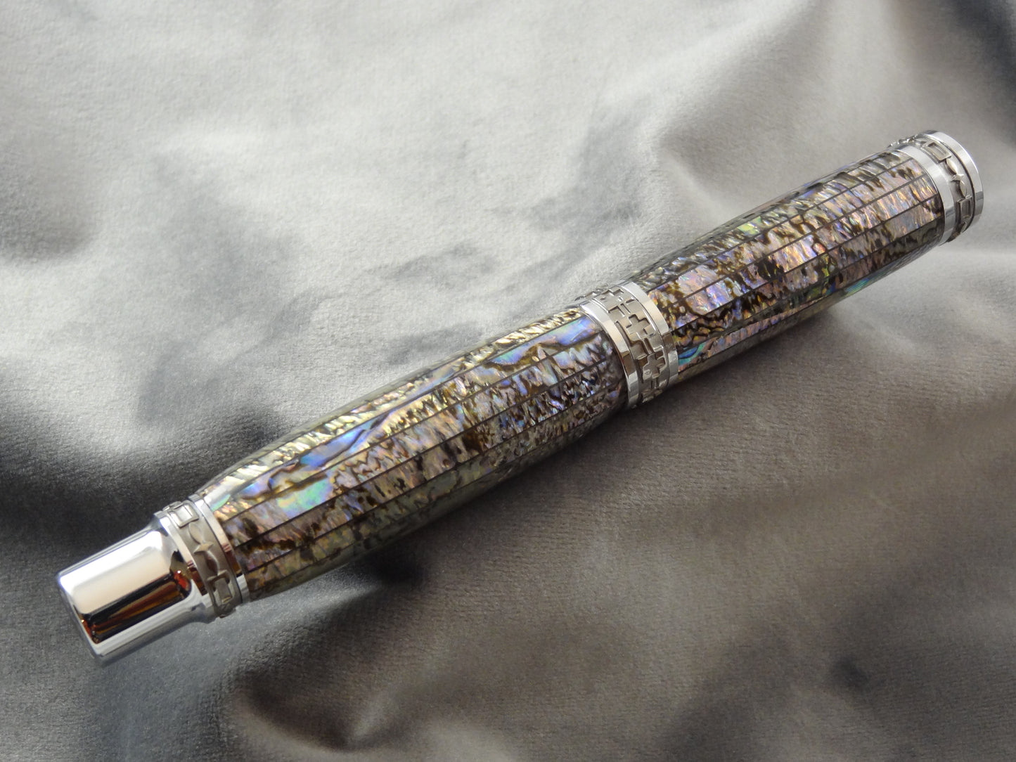 Abalone Paua Shell Rollerball Ink Pen