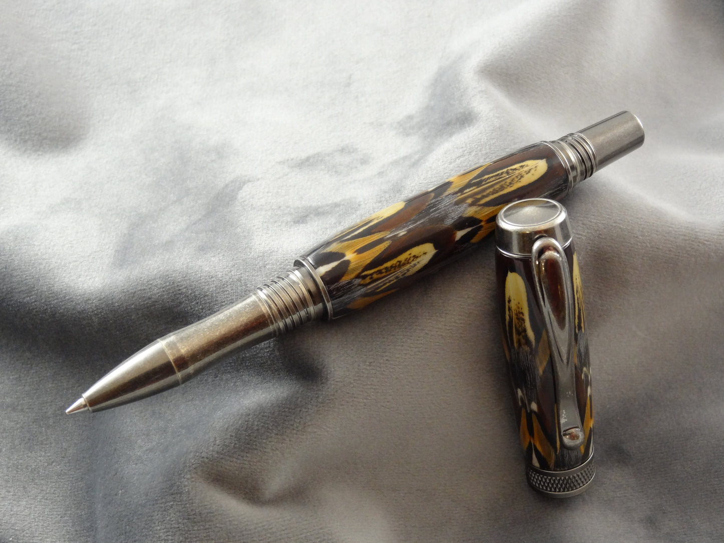 Fantastic Feathers Ring Neck Pheasant Ink Pen