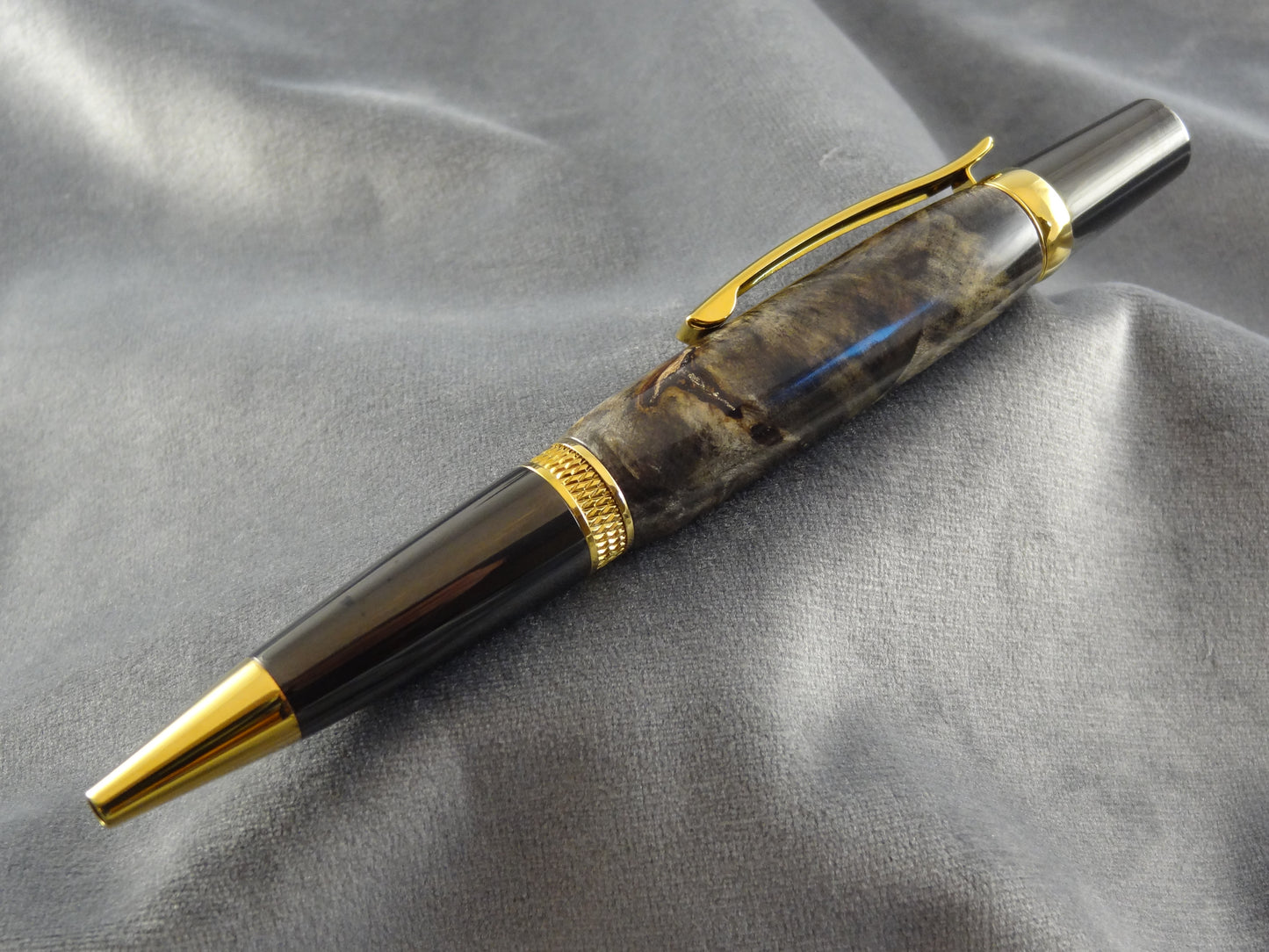 Buckeye Burl Twist Ink Pen