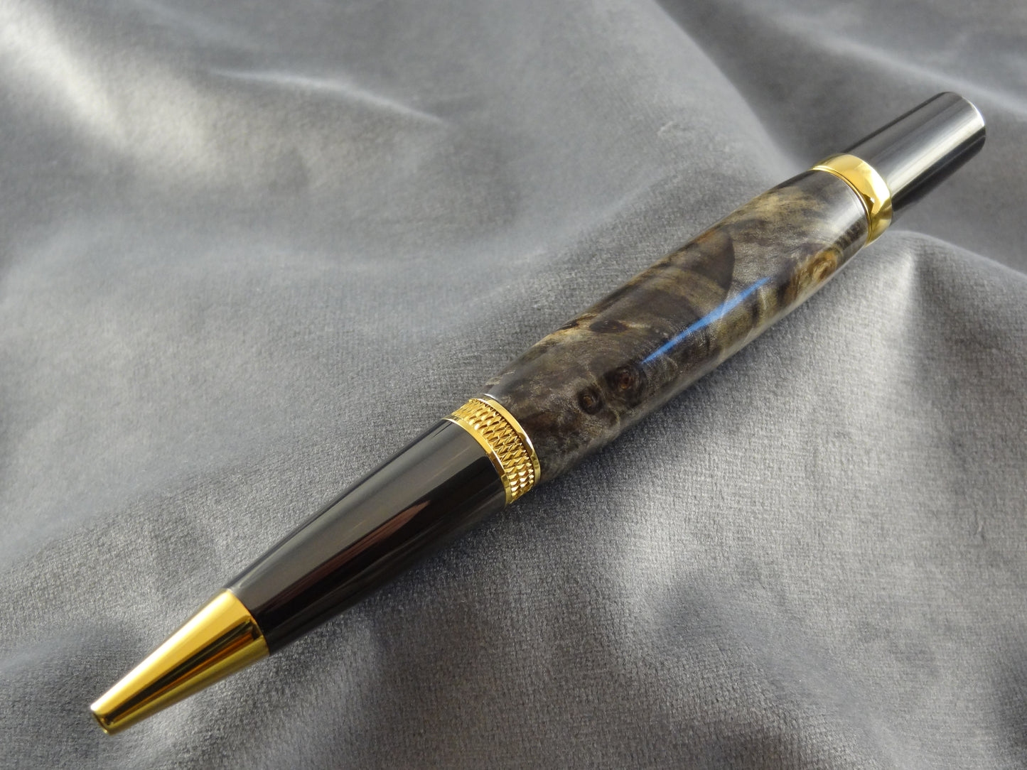 Buckeye Burl Twist Ink Pen