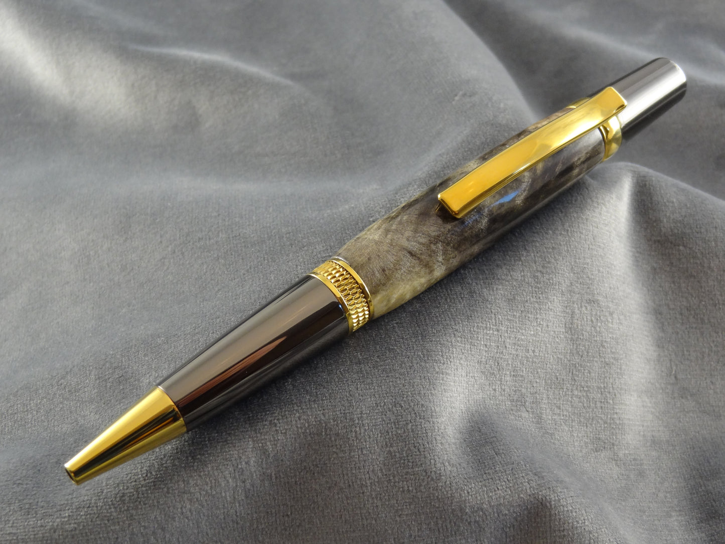 Buckeye Burl Twist Ink Pen