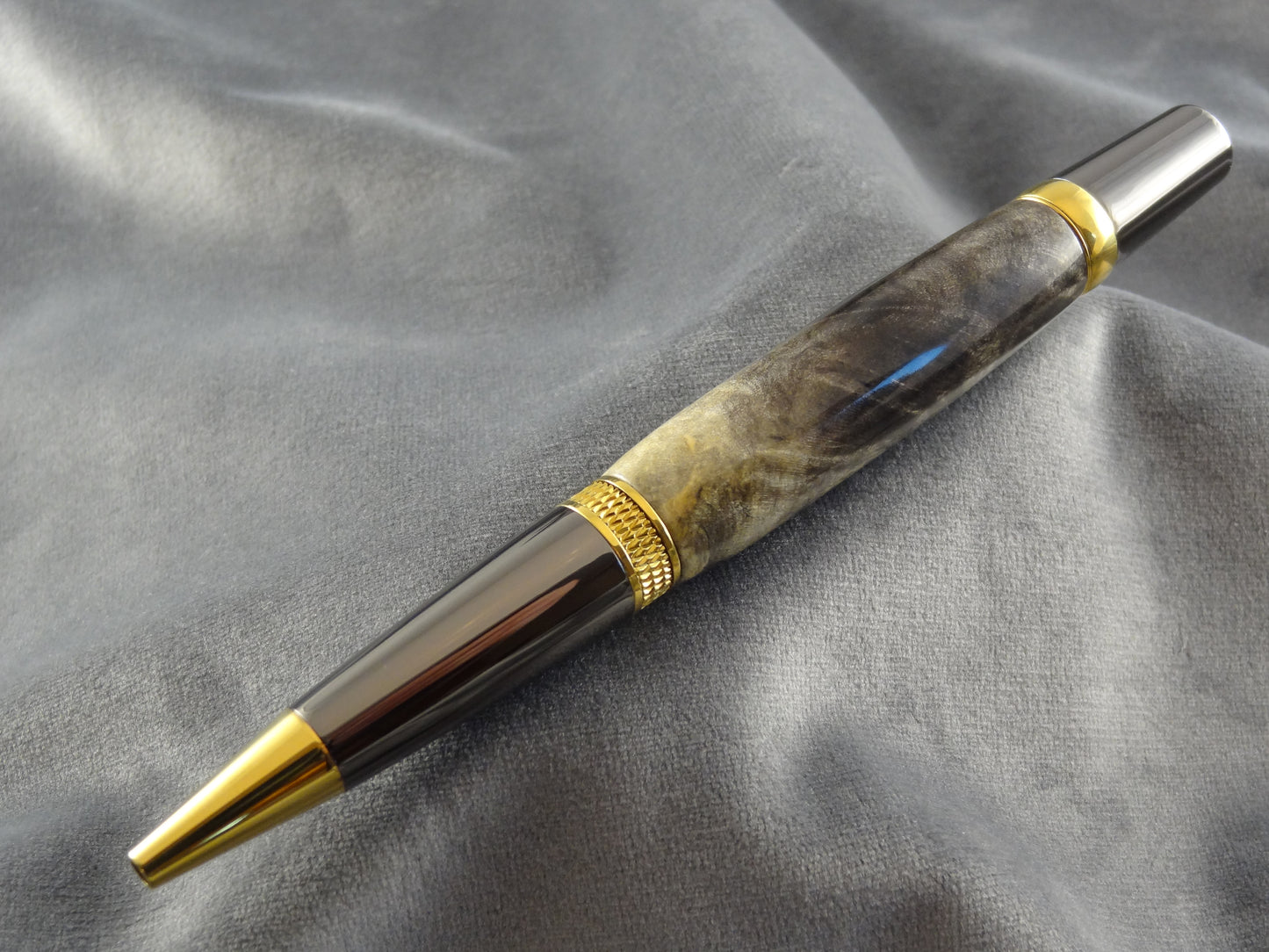 Buckeye Burl Twist Ink Pen