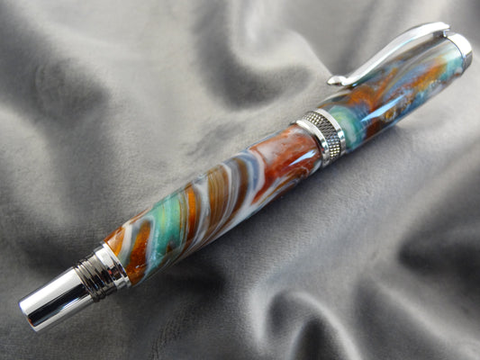 Canyon Lake Diamond Knurl Rollerball Pen