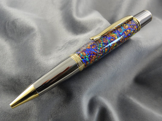 Dichrolam Fire Burl Acrylic Ink Pen