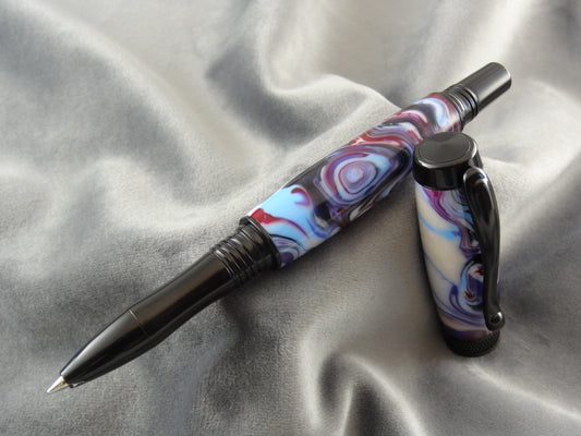 Wonkaberry Diamond Knurl Rollerball Pen