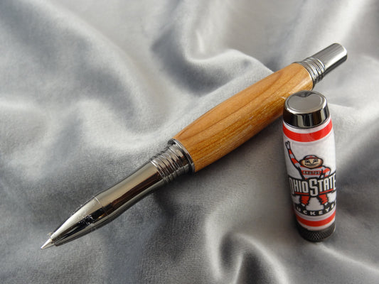 Ohio Stadium Diamond Knurl Rollerball Pen with COA