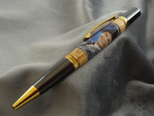 Sinatra Bourbon Stave Rollerball Pen with COA