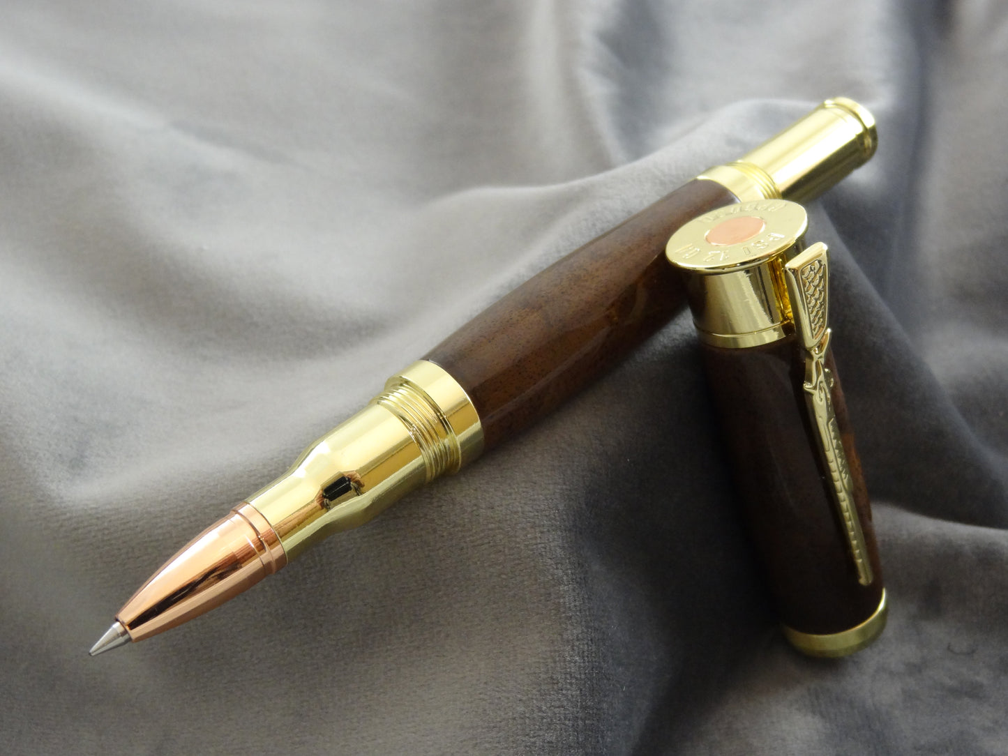 Over Under Walnut Burl Ink Pen