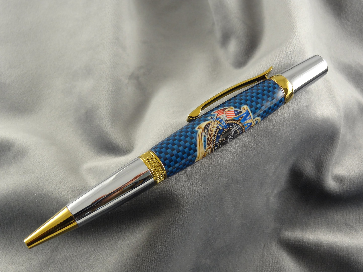 Navy Acrylic Ink Pen