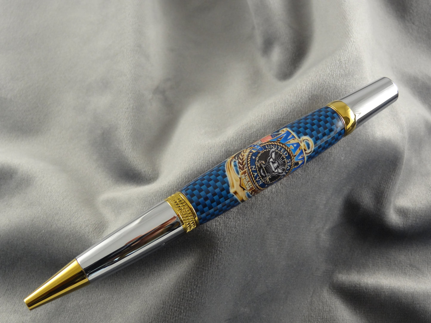 Navy Acrylic Ink Pen