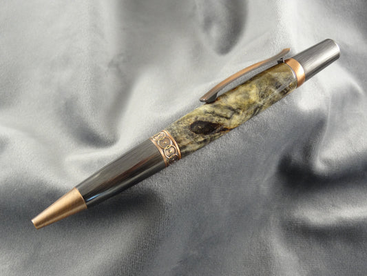 Buckeye Burl Rollerball Pen