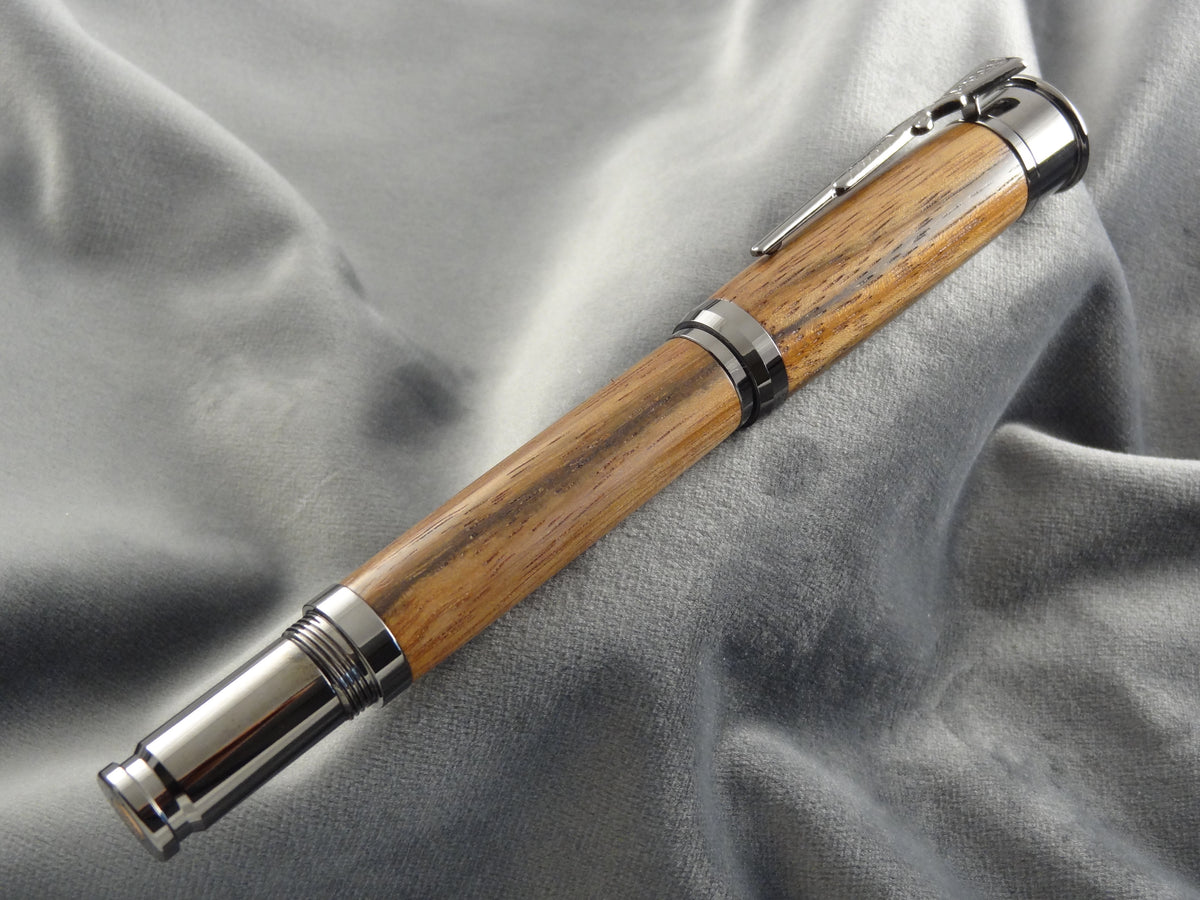 Macassar Ebony Over Under Ink Pen