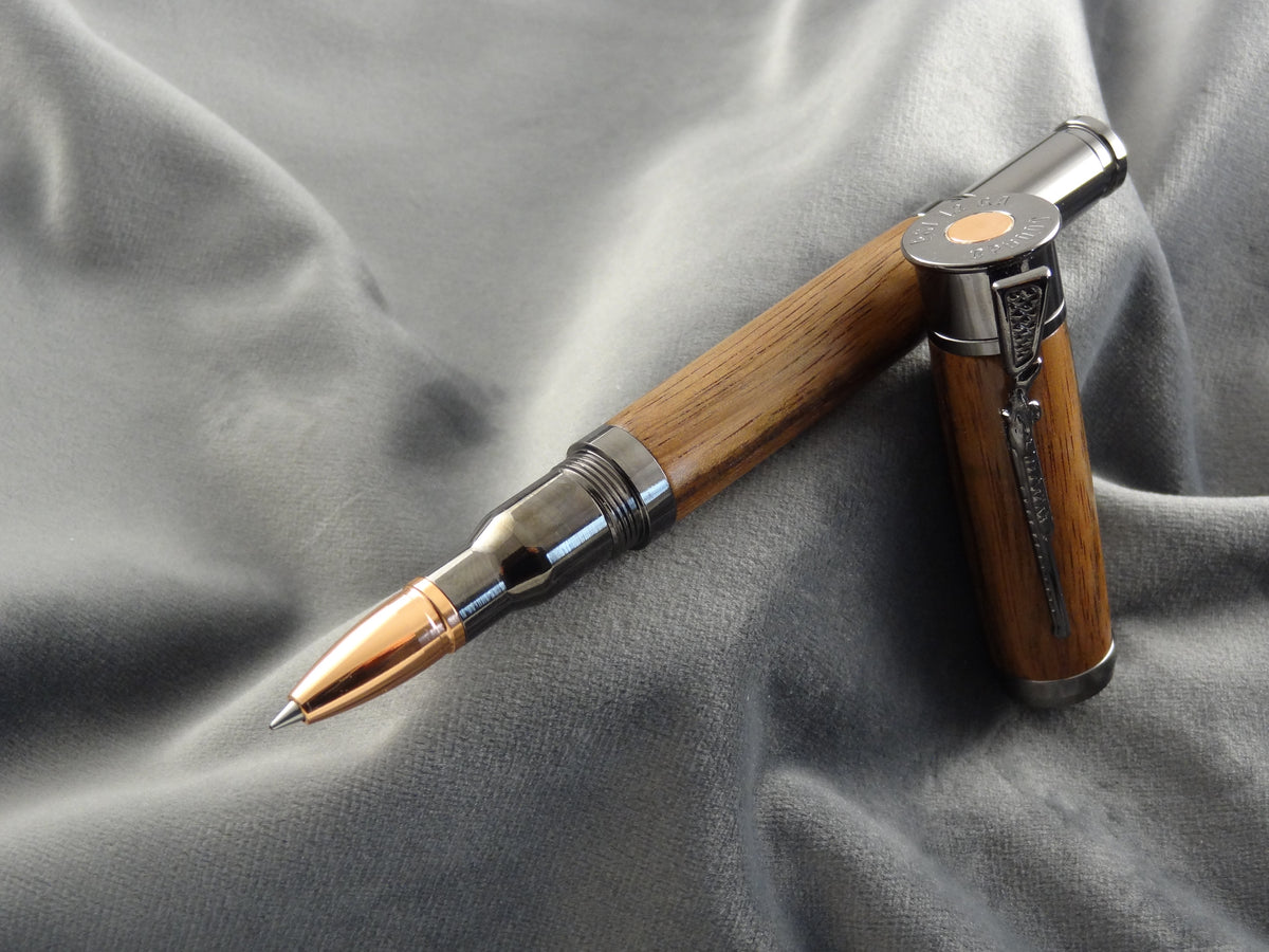 Macassar Ebony Over Under Ink Pen