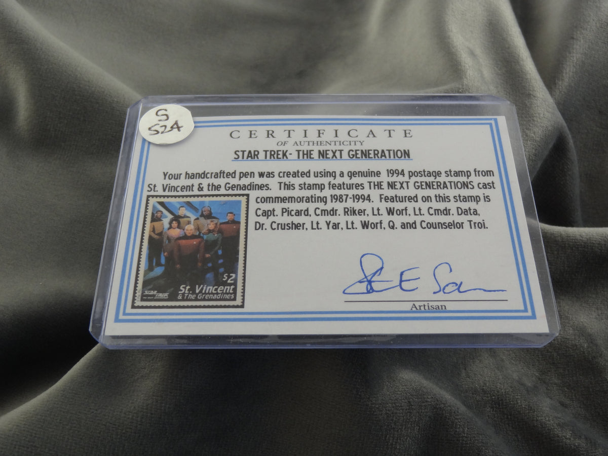 Star Trek Next Generation Ink Pen with COA