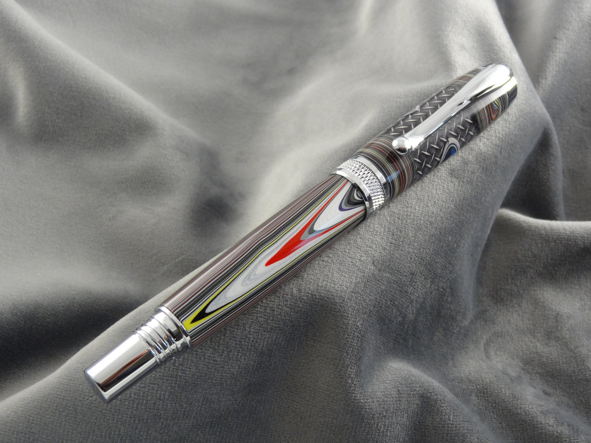 Ford Logo with Fordite Ink Pen with COA