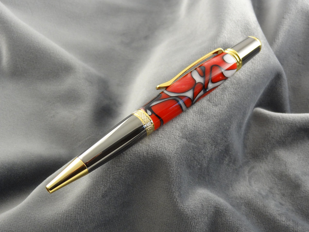 Fire and Ice Acrylic Ink Pen