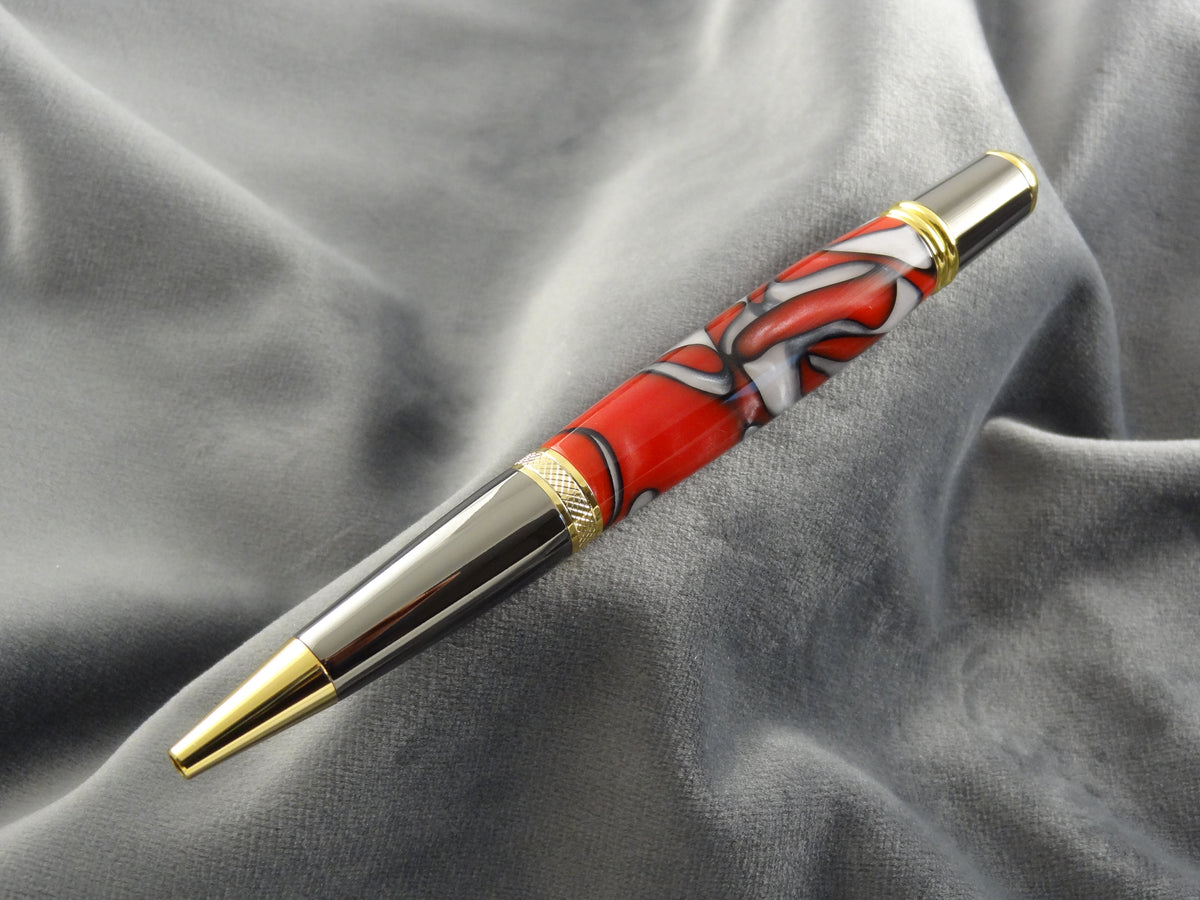 Fire and Ice Acrylic Ink Pen