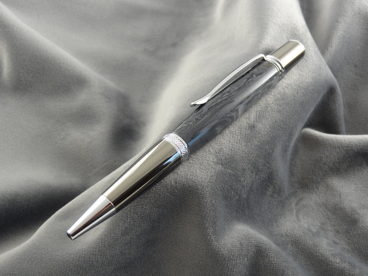 Damascus Steel Rollerball Ink Pen