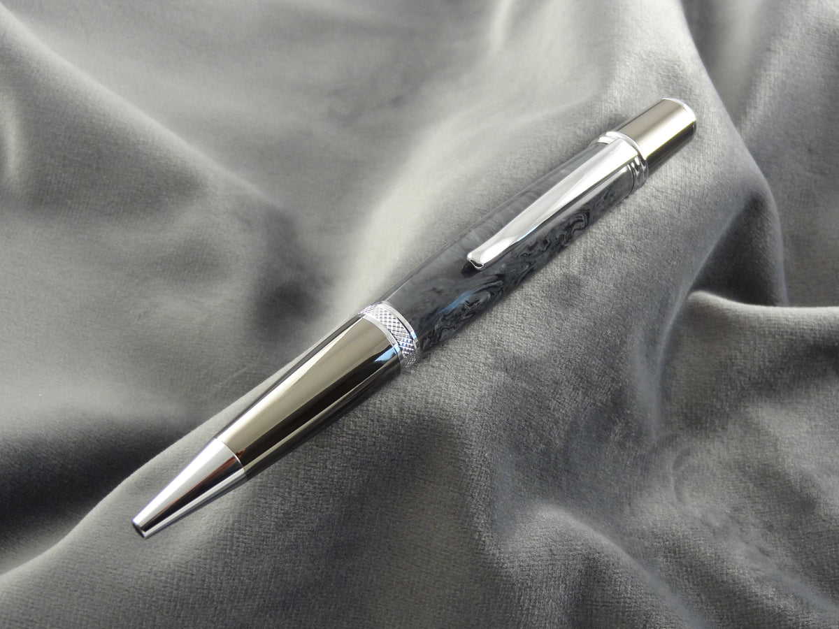Damascus Steel Rollerball Ink Pen