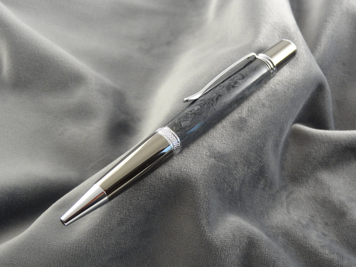 Damascus Steel Rollerball Ink Pen