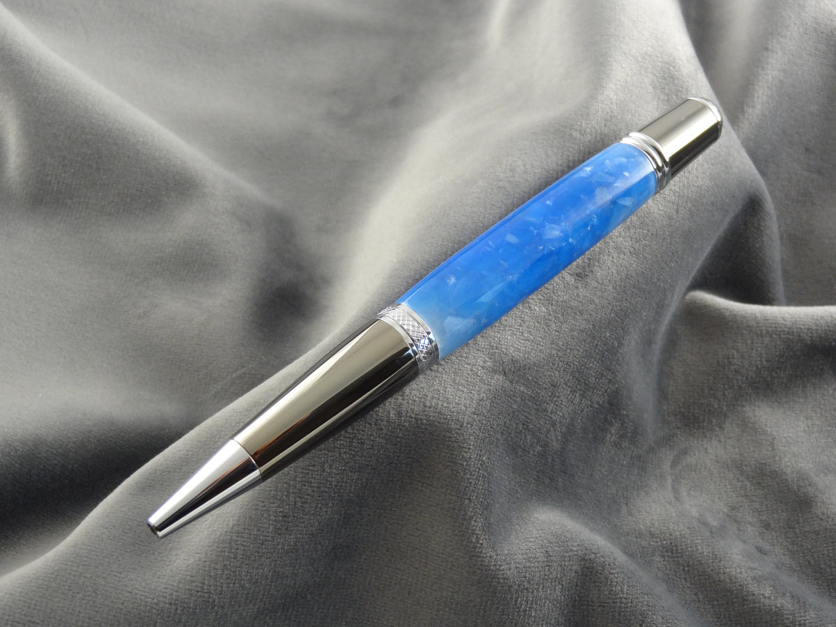 Sky Blue Rollerball Ink Pen