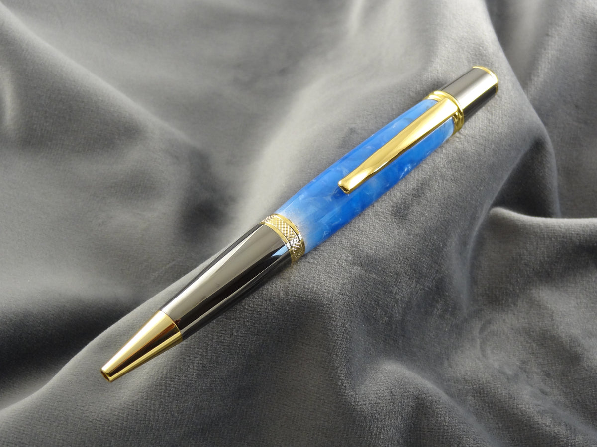 Sky Blue Rollerball Ink Pen
