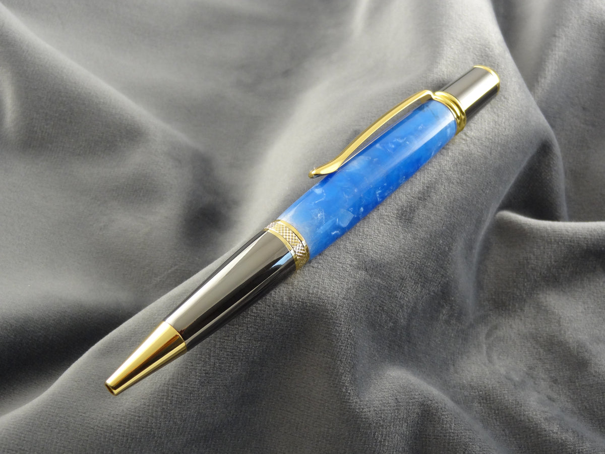Sky Blue Rollerball Ink Pen