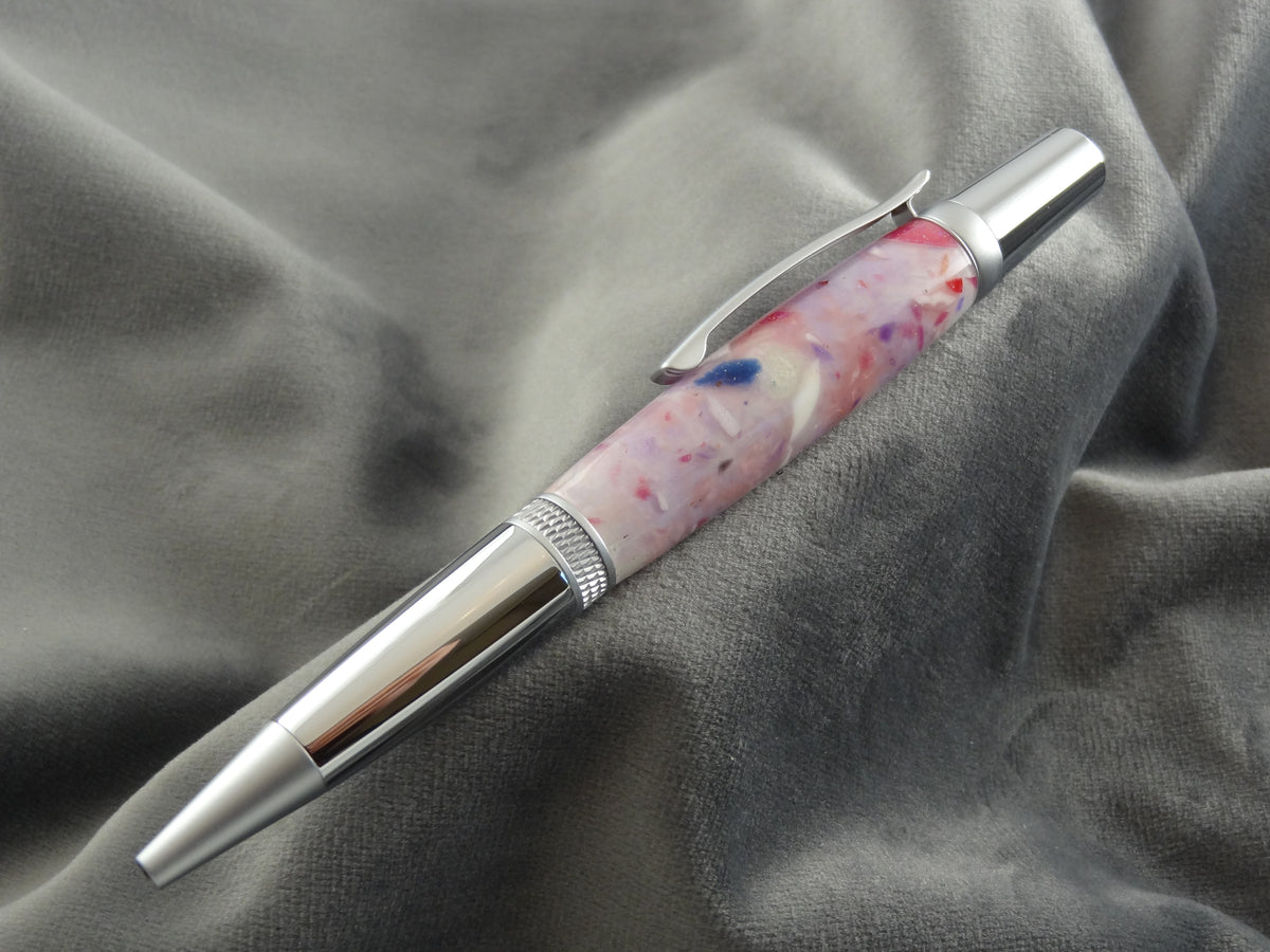 Terrazzo Bubble Gum Acrylic Ink Pen