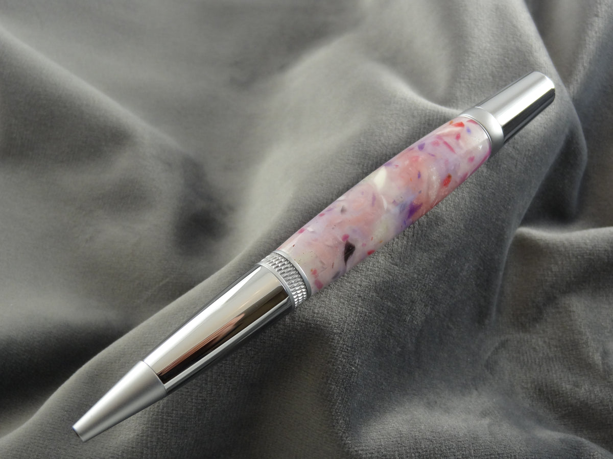 Terrazzo Bubble Gum Acrylic Ink Pen