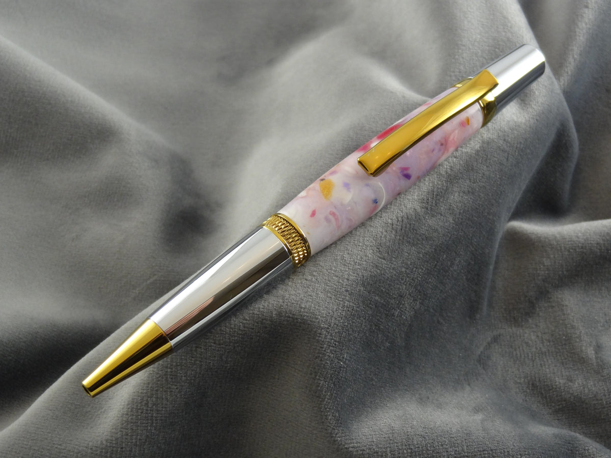 Terrazzo Bubble Gum Acrylic Ink Pen