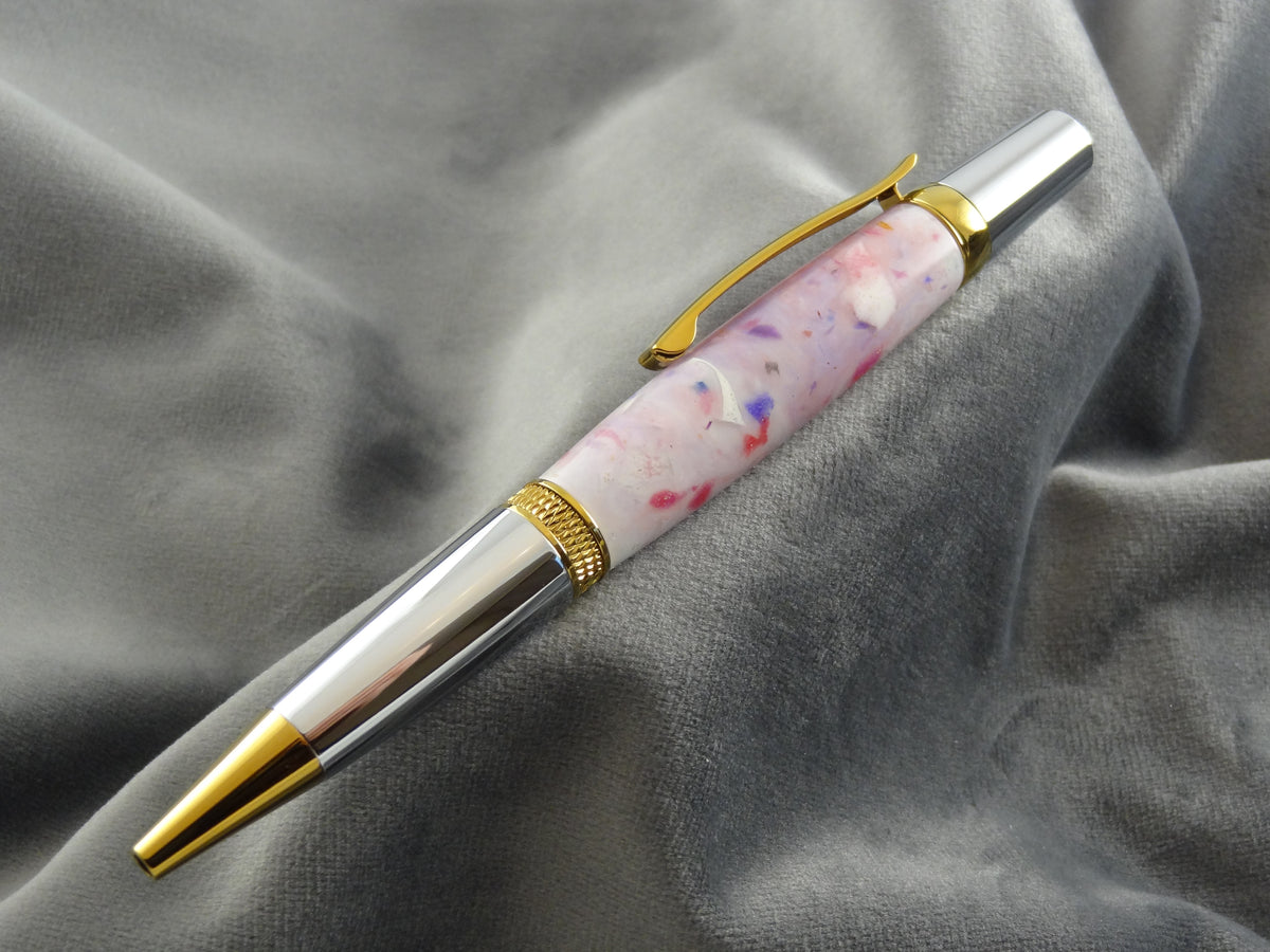 Terrazzo Bubble Gum Acrylic Ink Pen