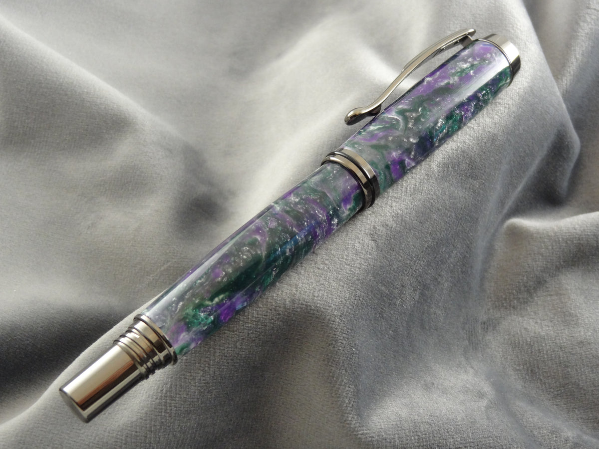 Mardi Gras Rollerball Ink Pen
