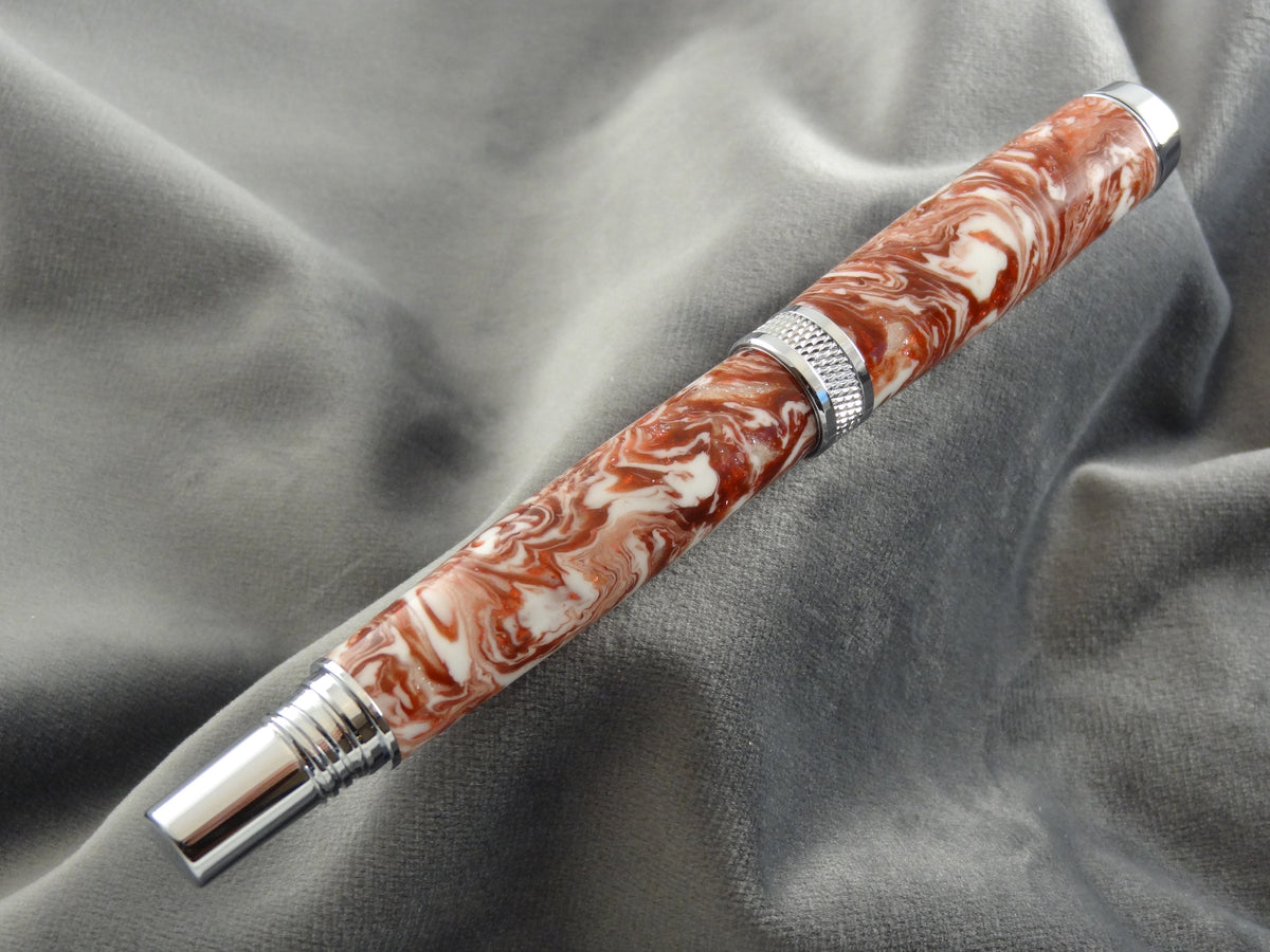 Candy Cane Rollerball Ink Pen