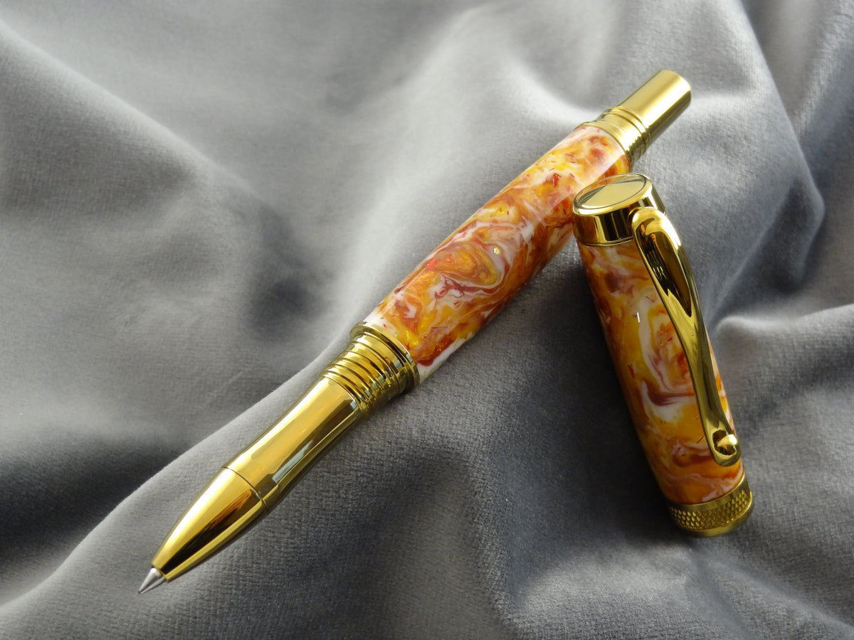 Candy Corn Rollerball Ink Pen