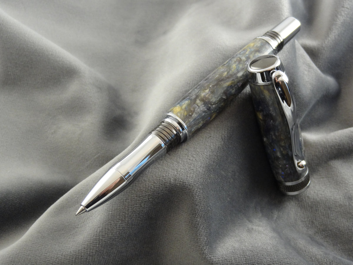 Crystal Agate Rollerball Ink Pen