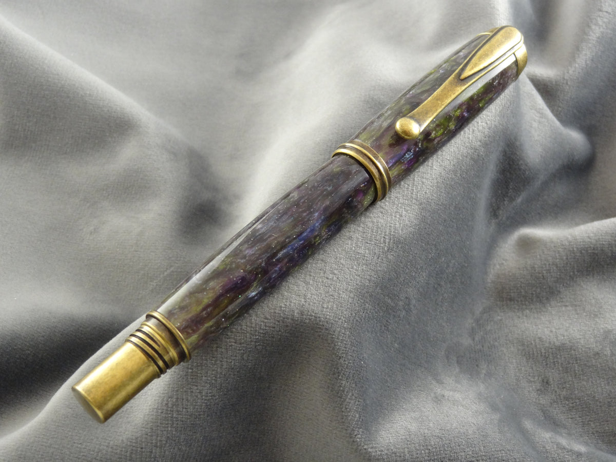 Crystal Agate Rollerball Ink Pen